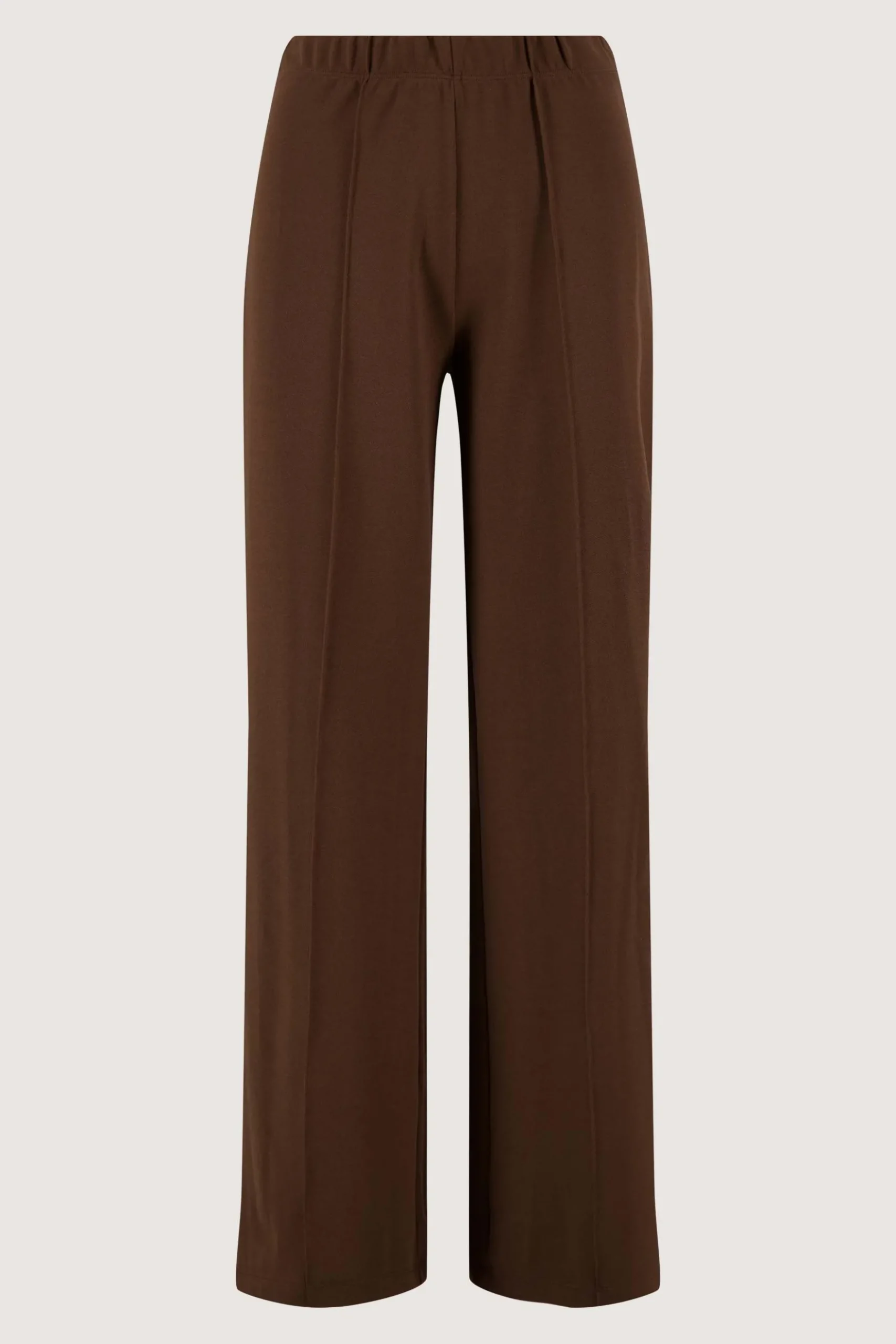 stretch broek met naad