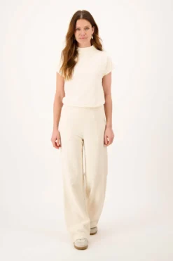 structuur broek met stretch