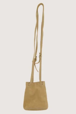 suede mini tasje