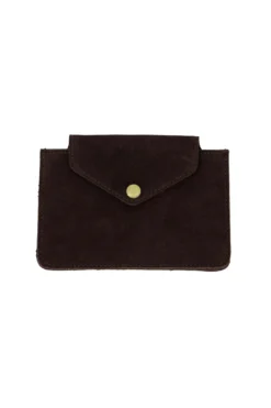 suede portemonee