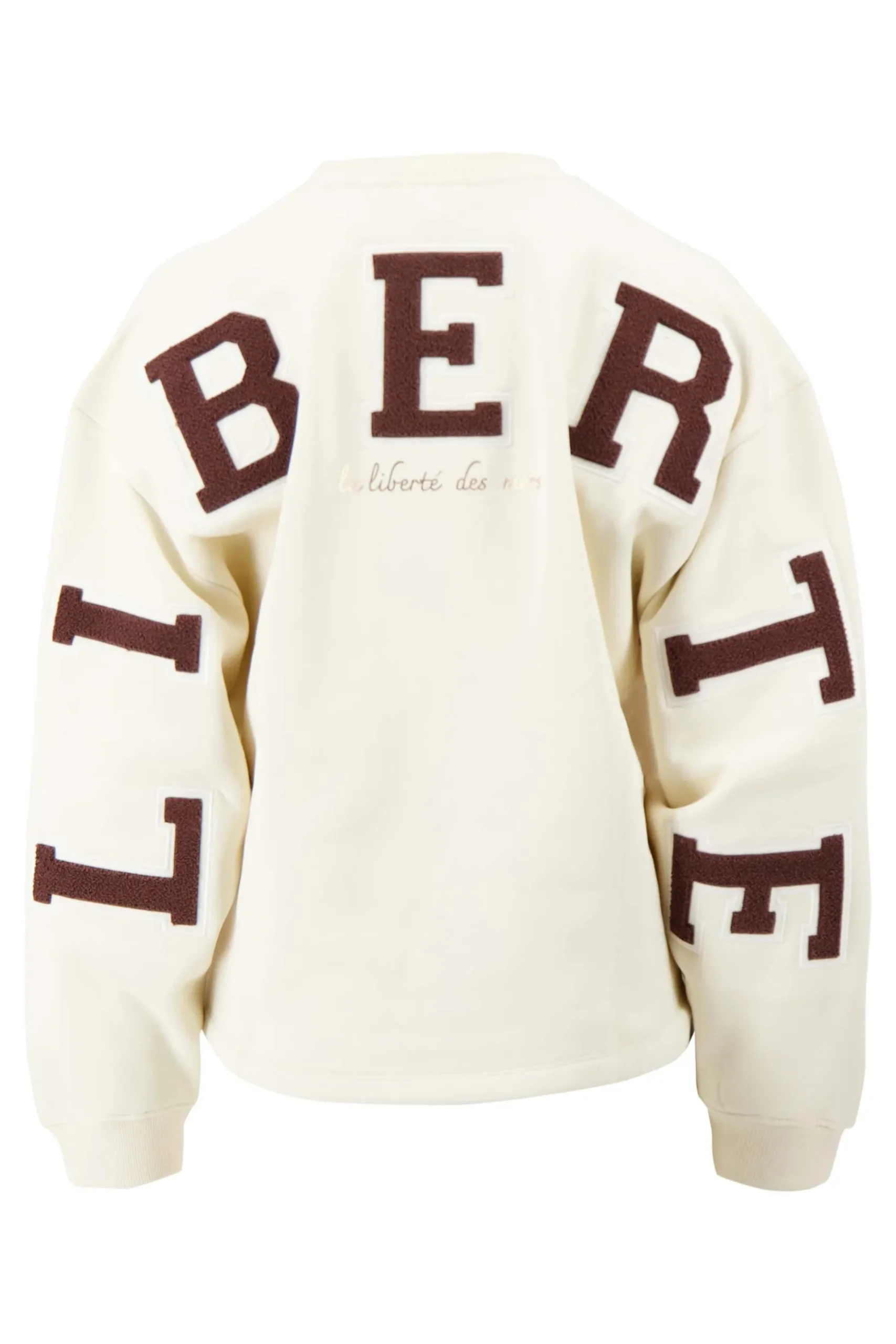 sweater met tekst