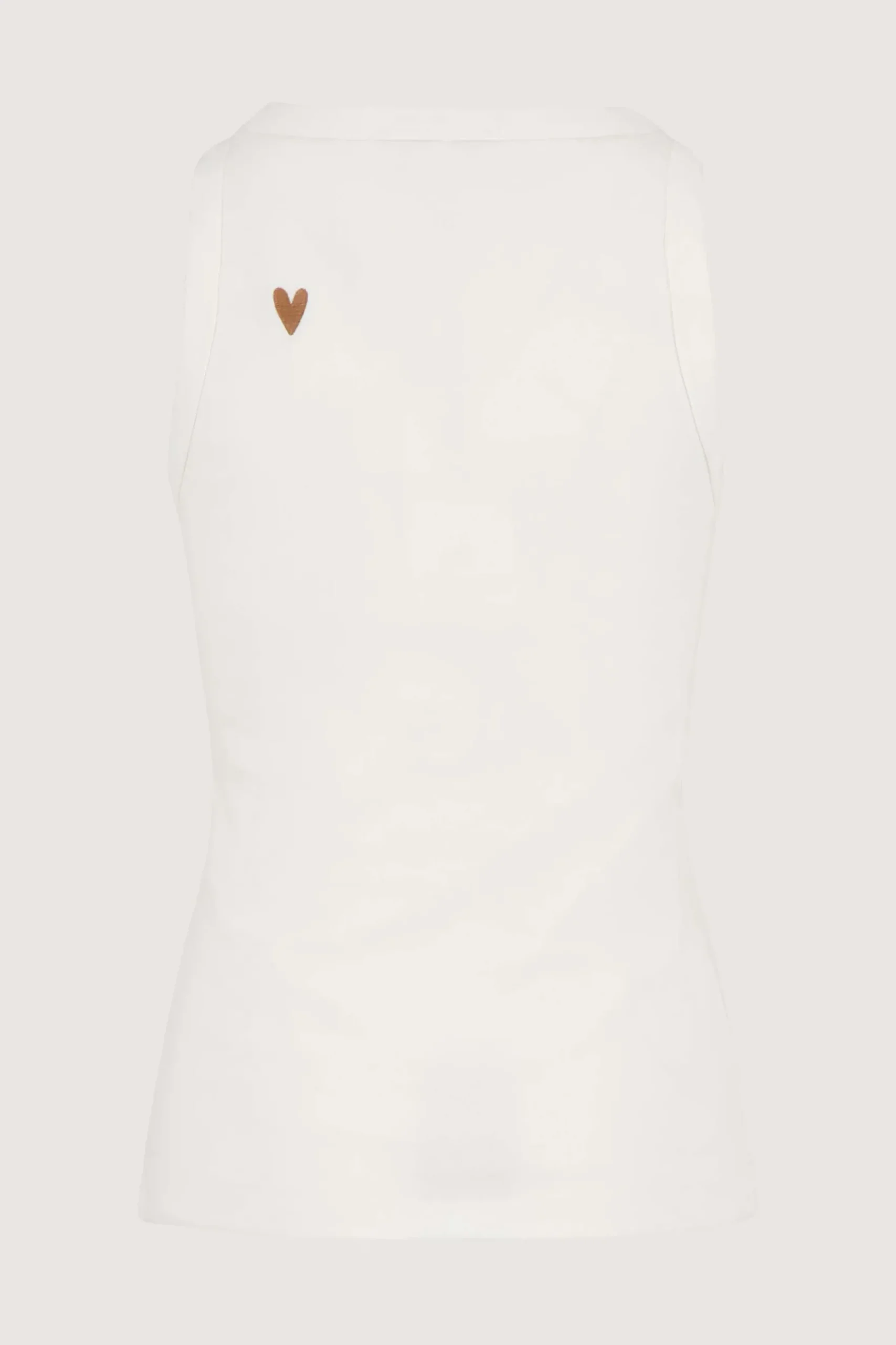 tanktop met borduur