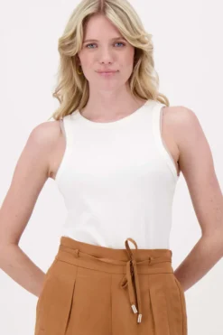 tanktop met borduur