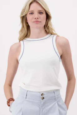 tanktop met piping