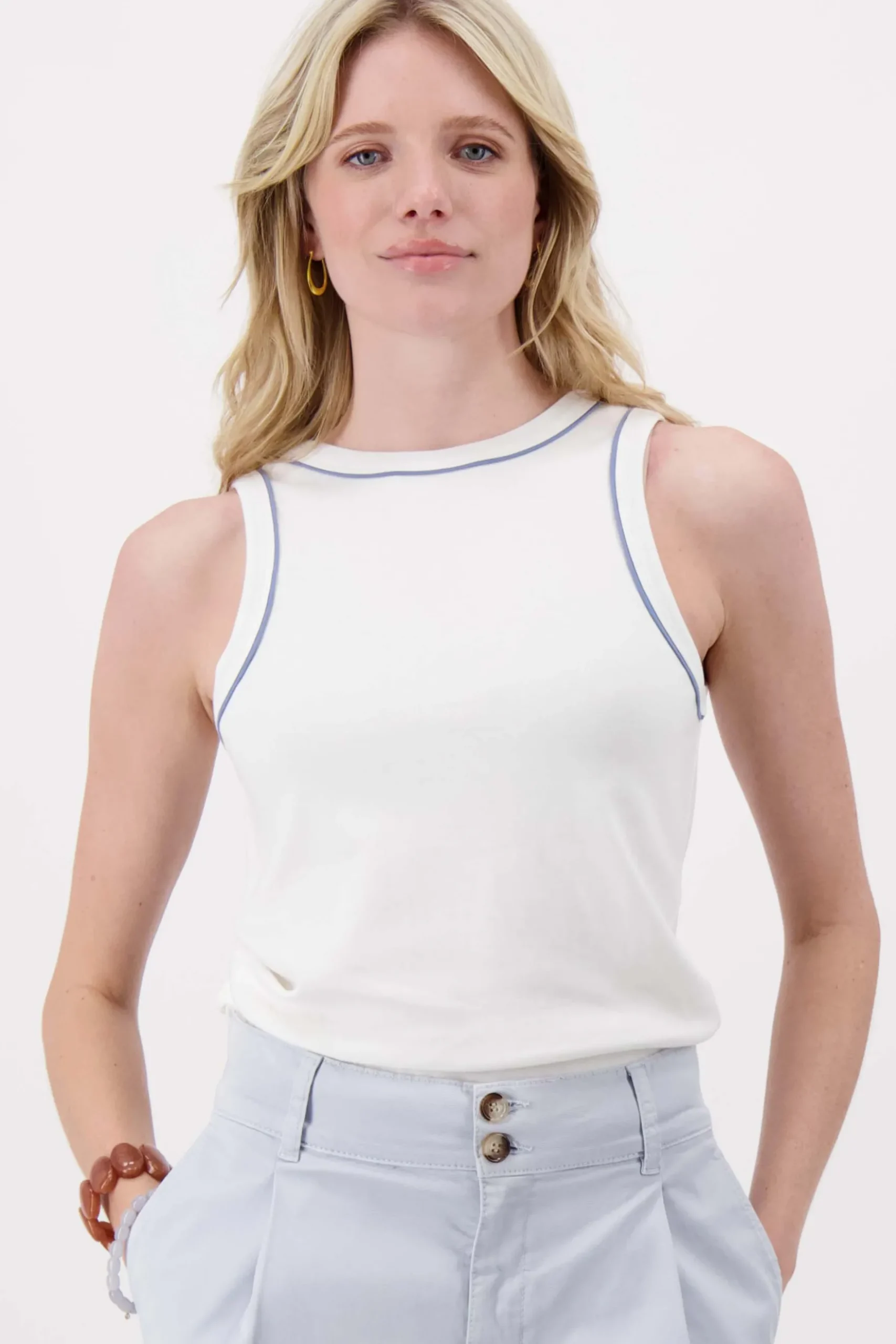tanktop met piping