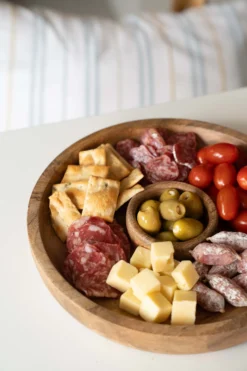 tapasschaal hout enjoy naturel