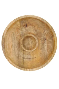 tapasschaal hout enjoy naturel