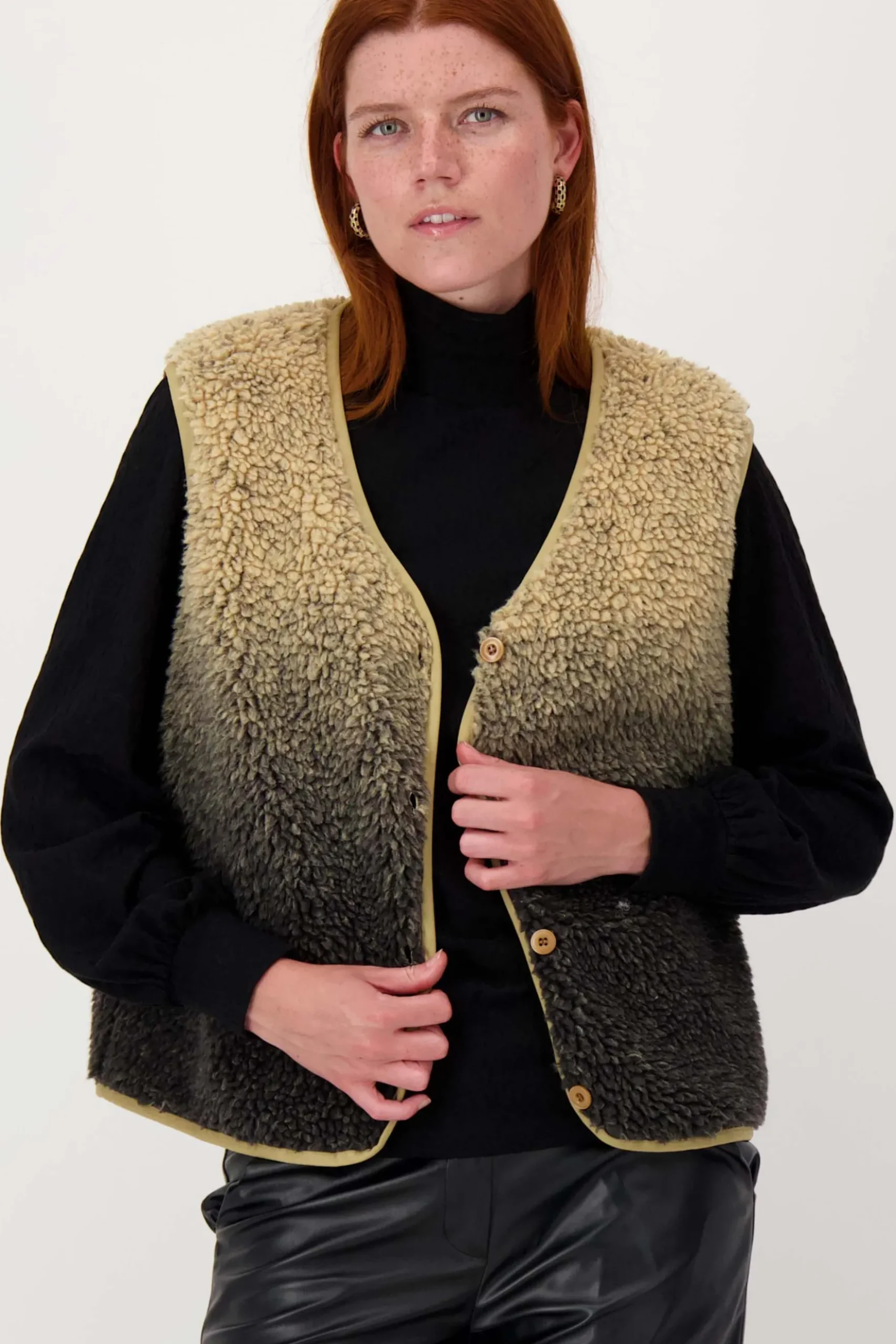 teddy bodywarmer degradé