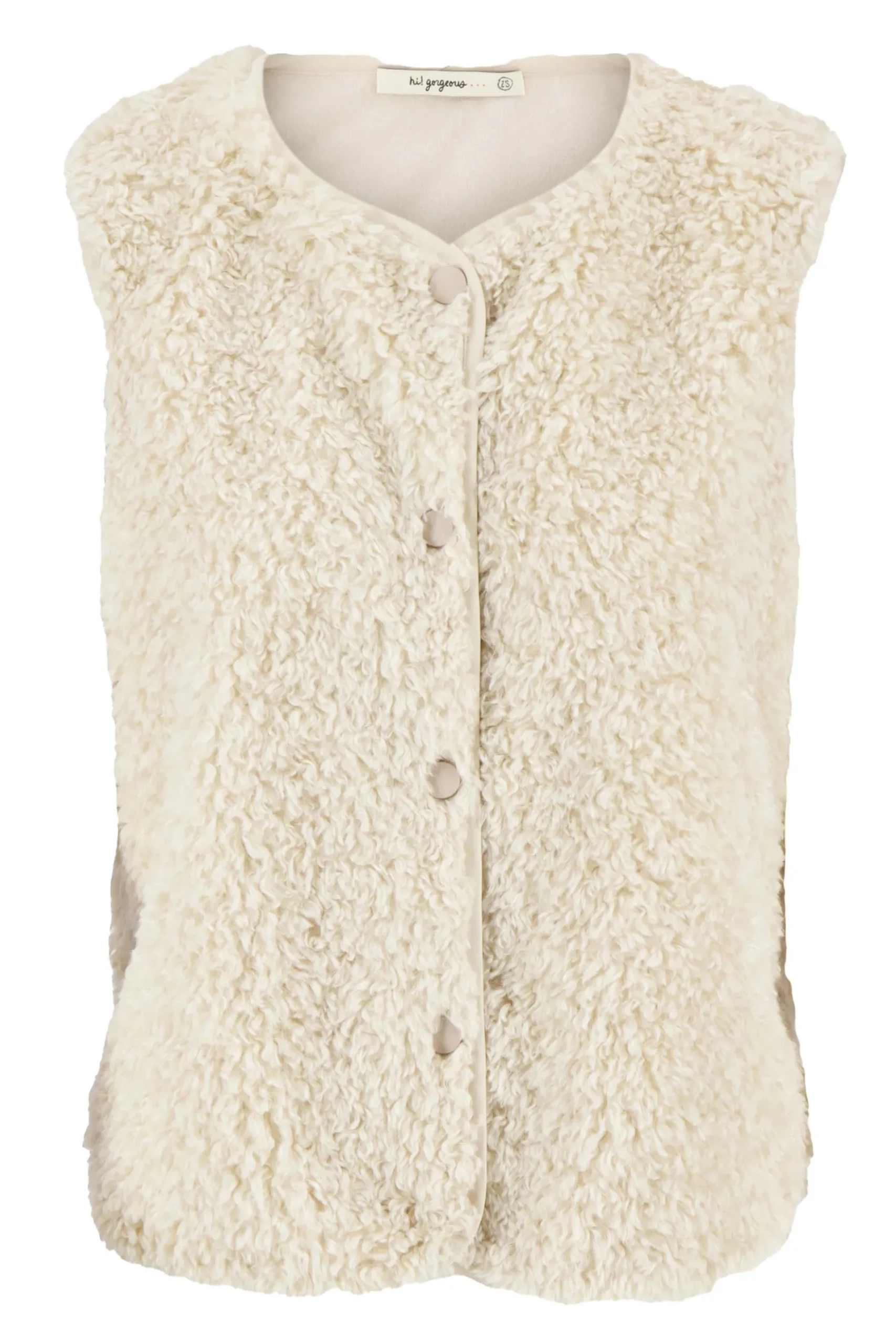teddy gilet