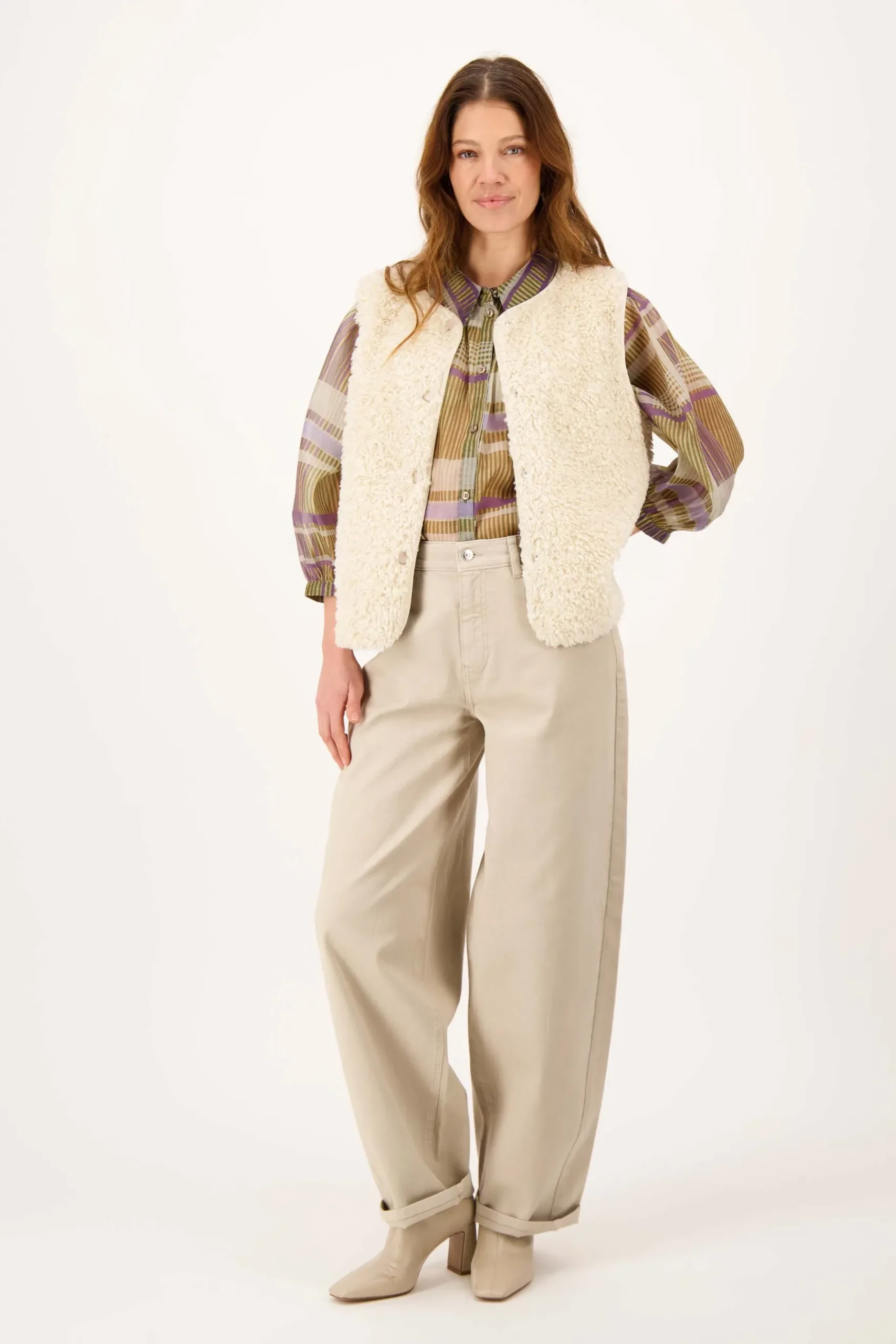 teddy gilet