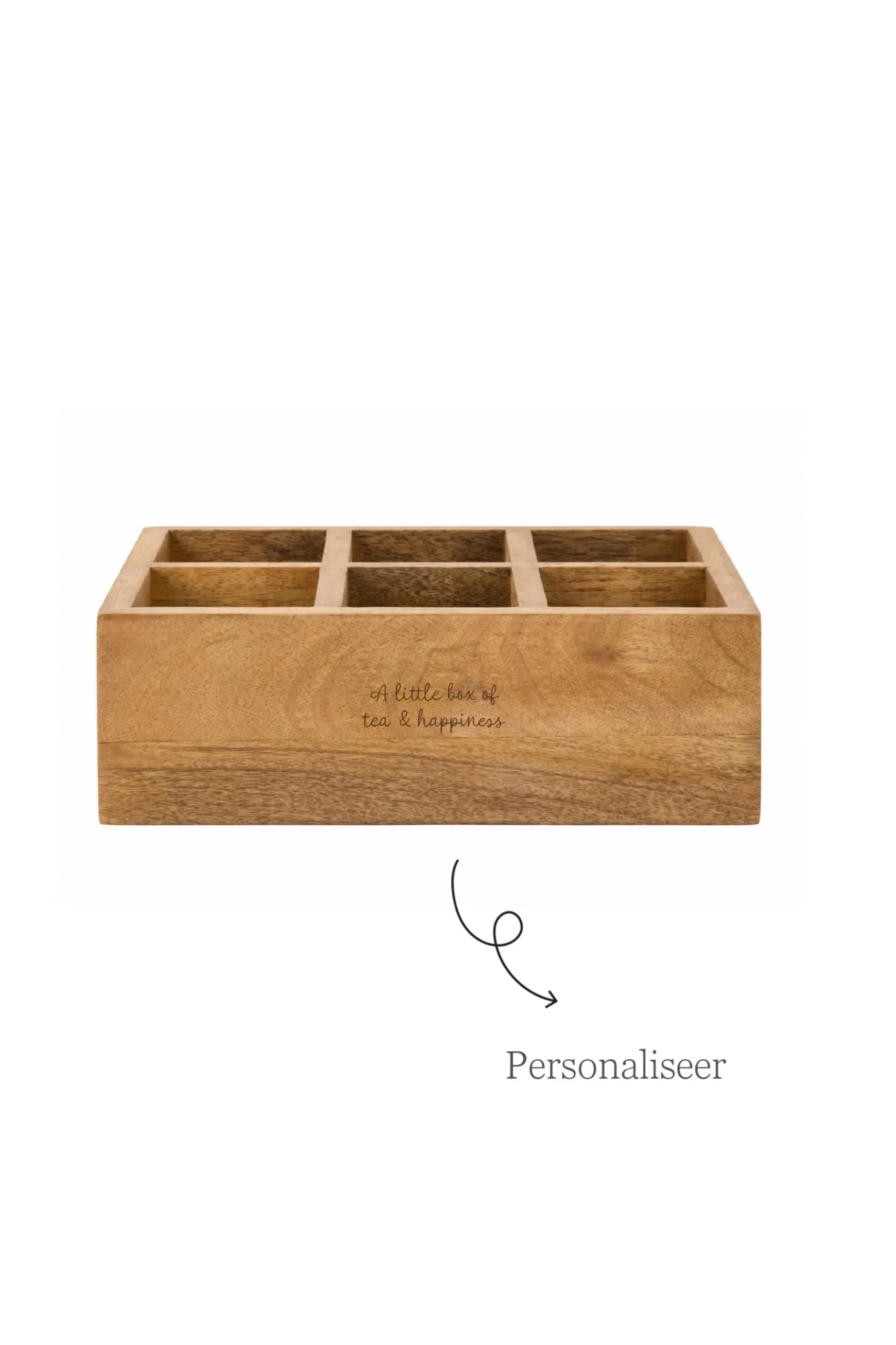 theedoos hout hartje