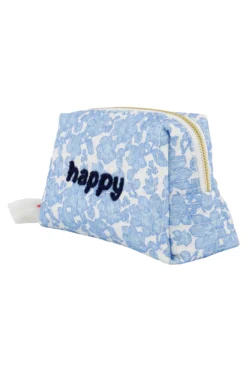 toilettas bloemen happy