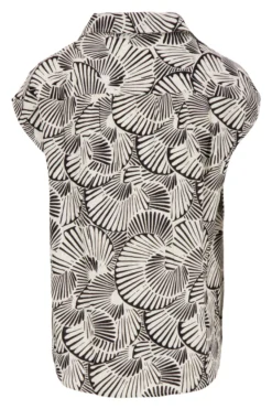 top met grafische print