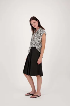 top met grafische print