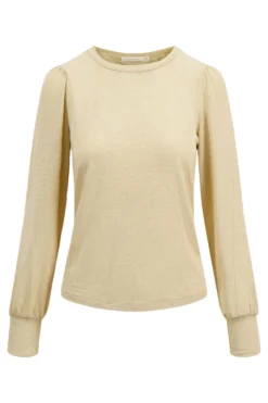 Top met lange mouwen shimmer