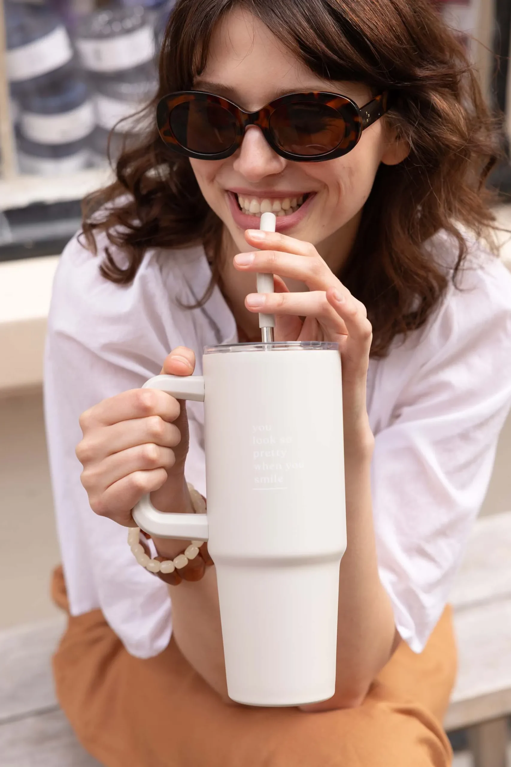tumbler pretty smile