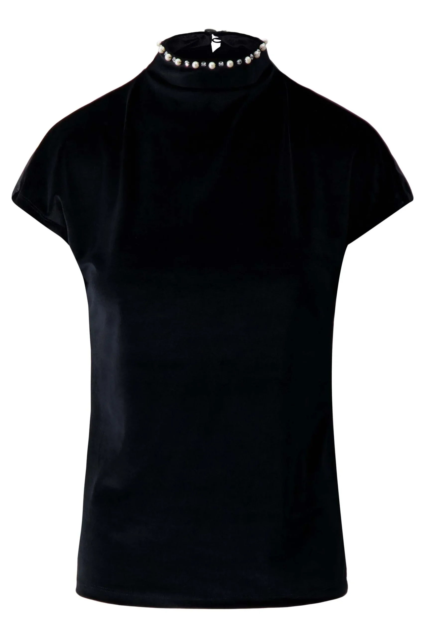 turtle top met parels