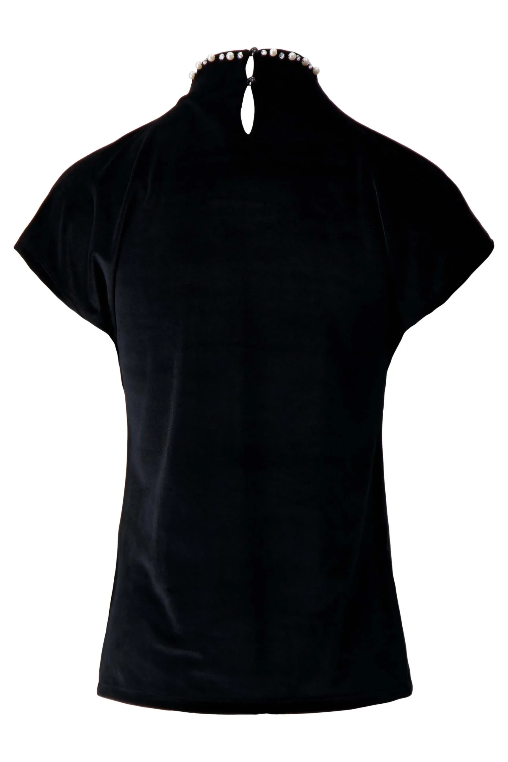 turtle top met parels