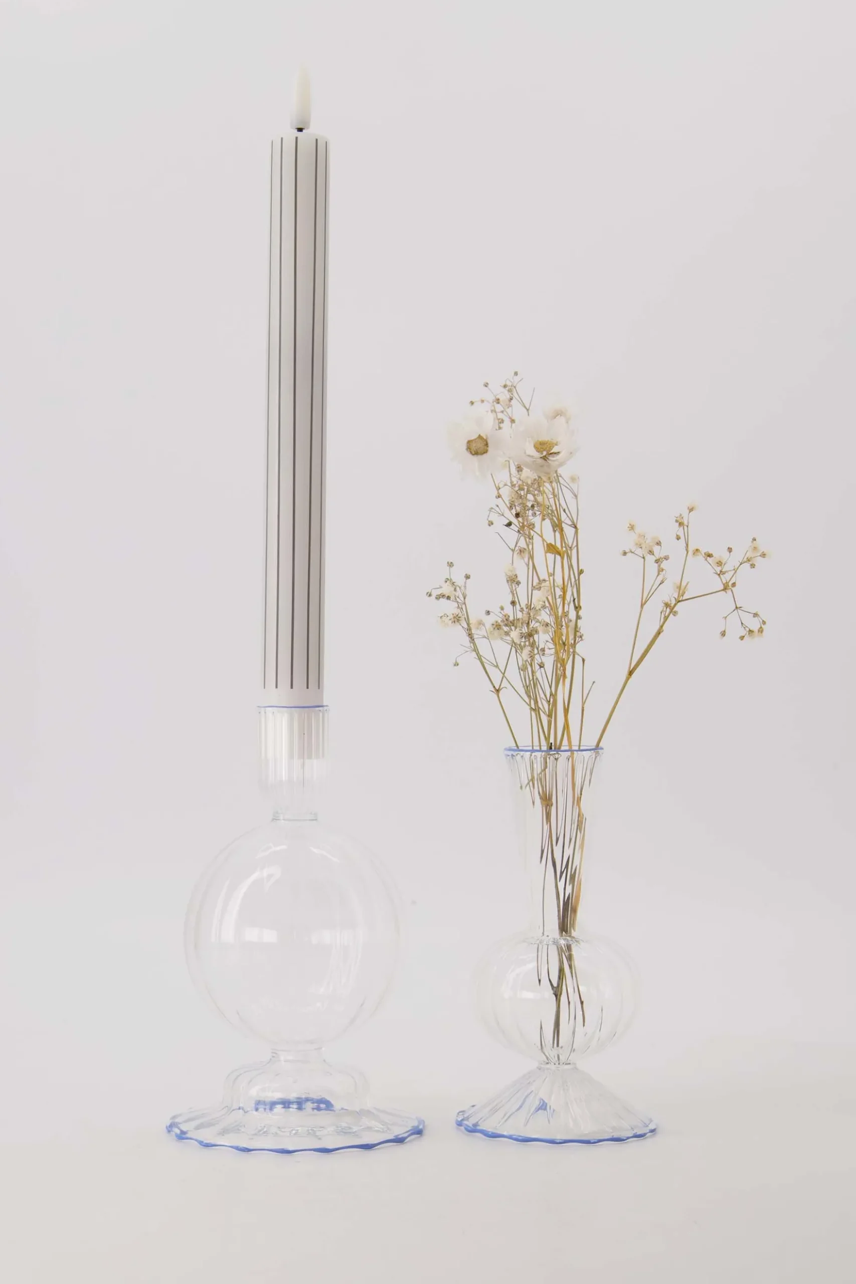 vaasje glas ribbel