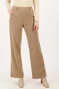 visgraat broek met stretch