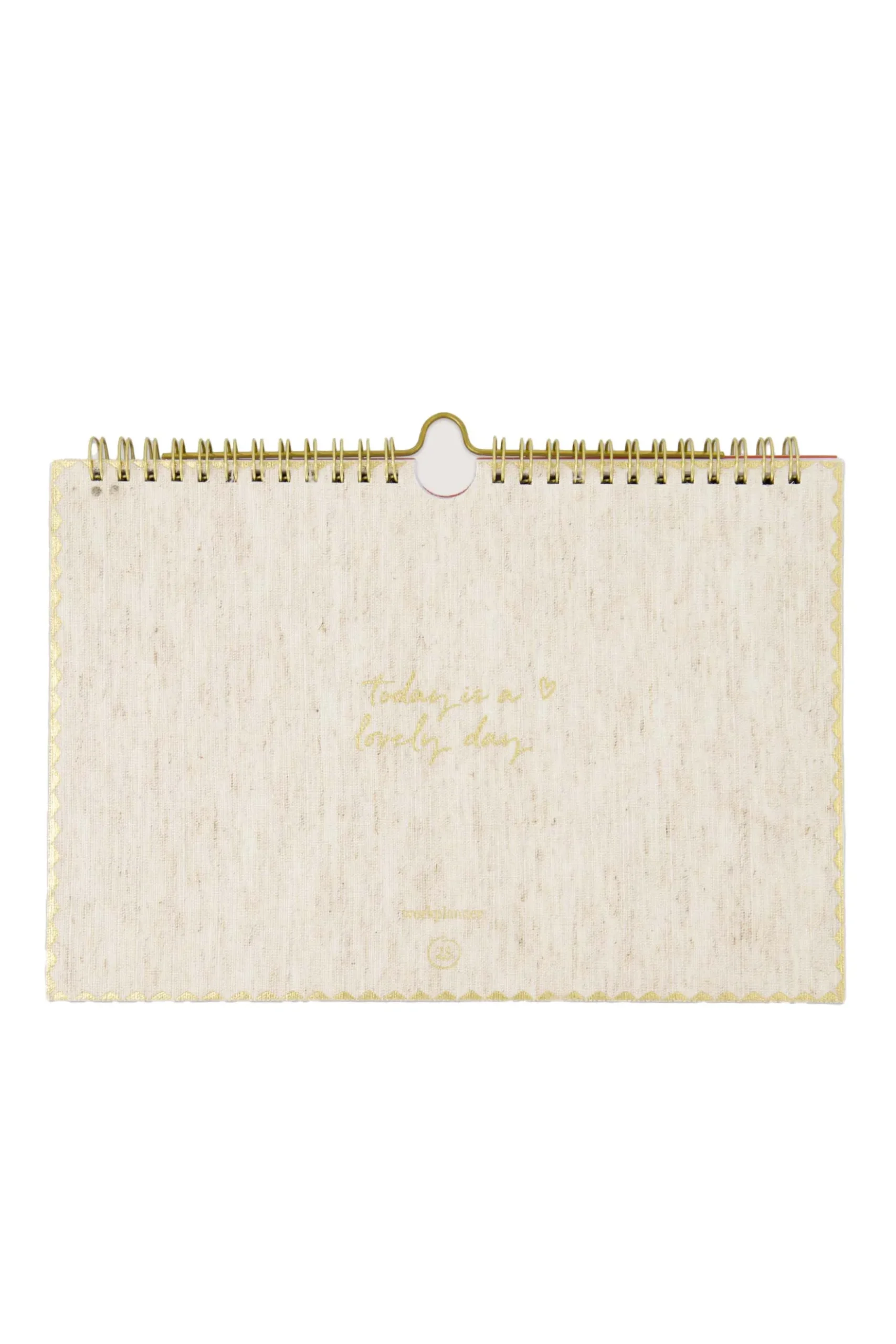 weekplanner today is a lovely day hartje