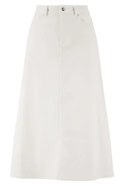 wijde jeans rok