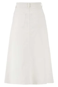 wijde jeans rok