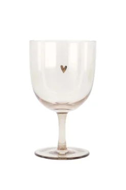 wijnglas hartje