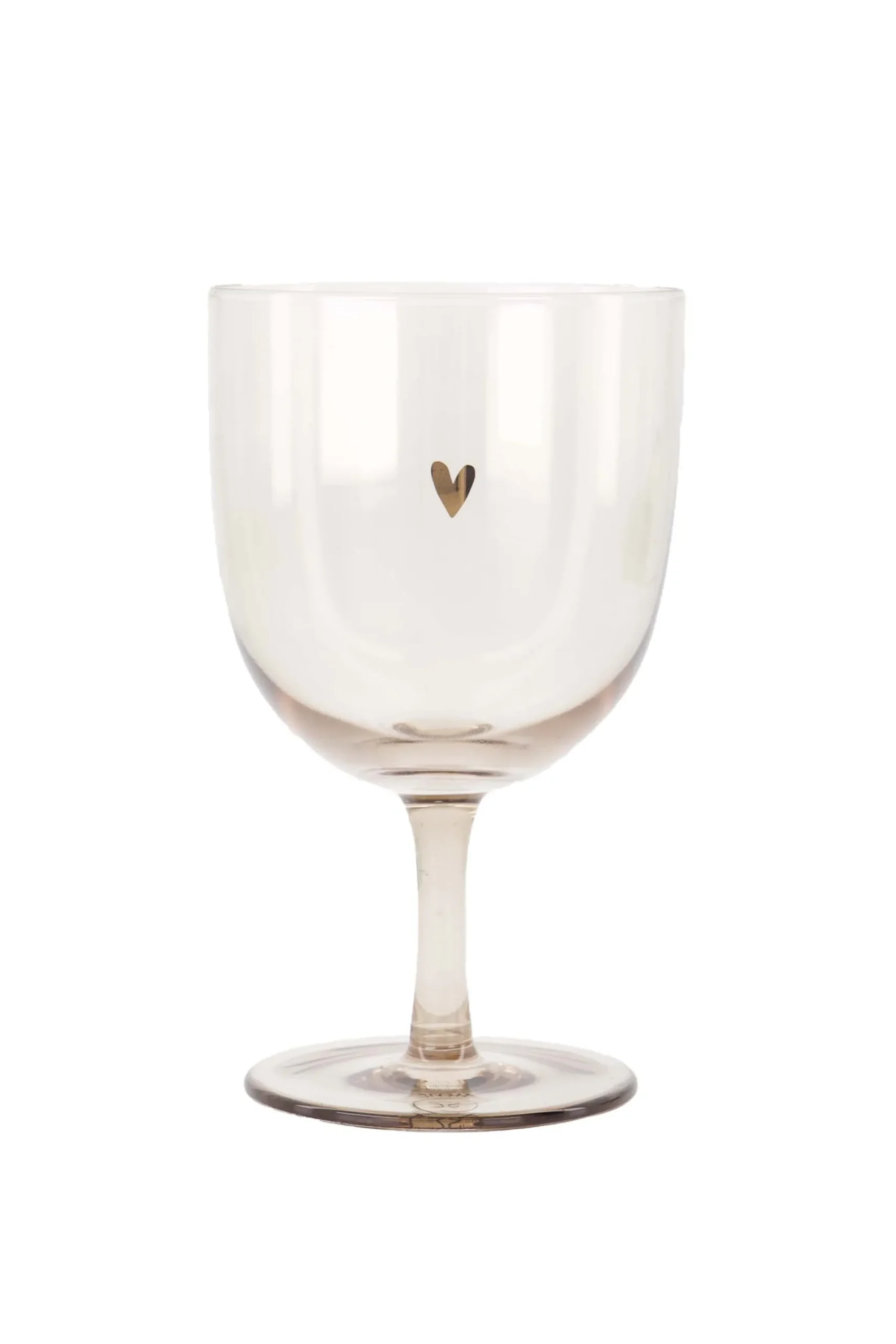 wijnglas hartje